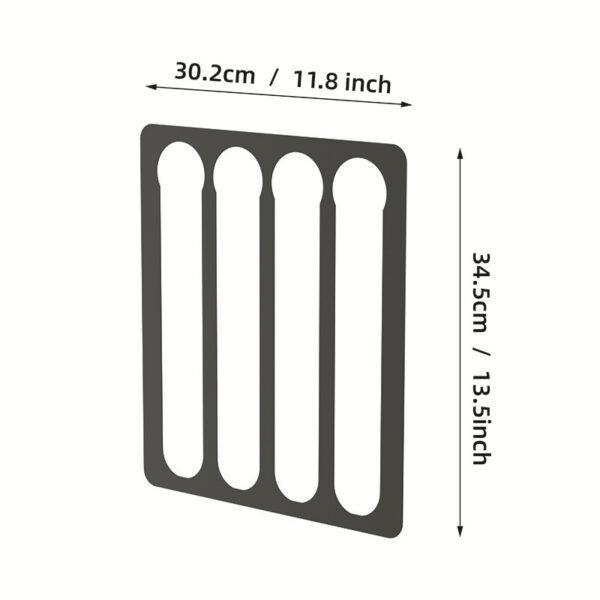 Stainless Steel K-CUP Holder - Wall/Cabinet Mount, 3M Adhesive, Bulk Deals - Image 6