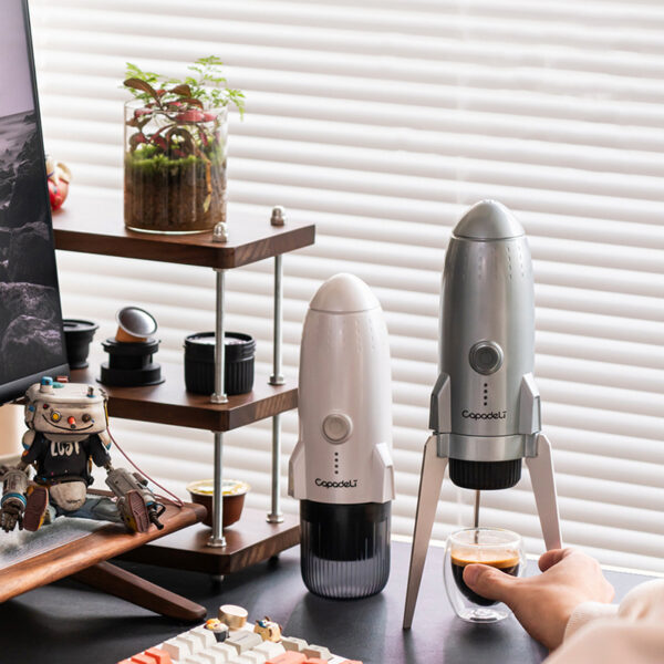 Creative Design Rocket Portable Coffee Maker Espresso Machine - Image 2