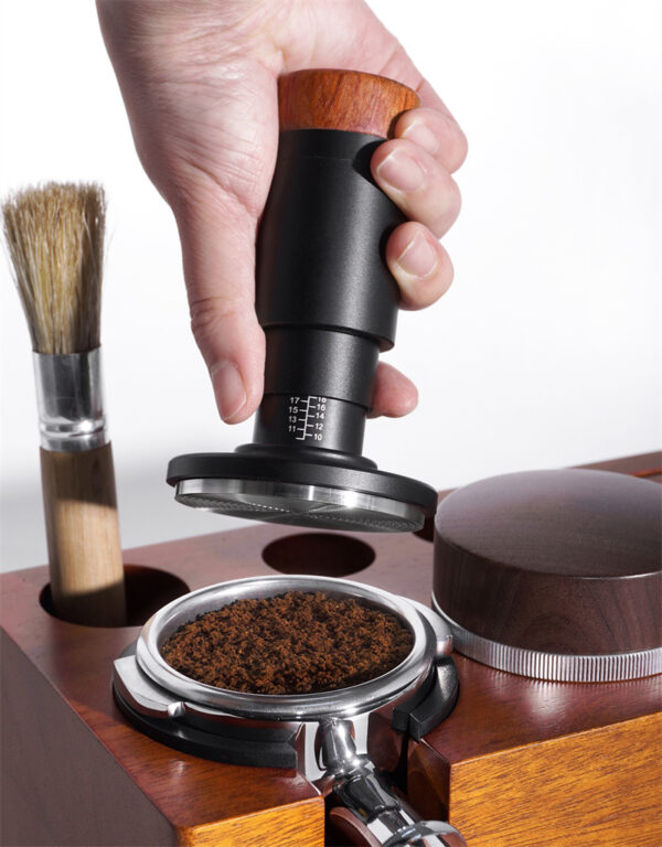 2-in-1 Spring-Loaded Coffee Tamper & WTD Tool - Image 5