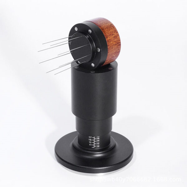 2-in-1 Spring-Loaded Coffee Tamper & WTD Tool - Image 2