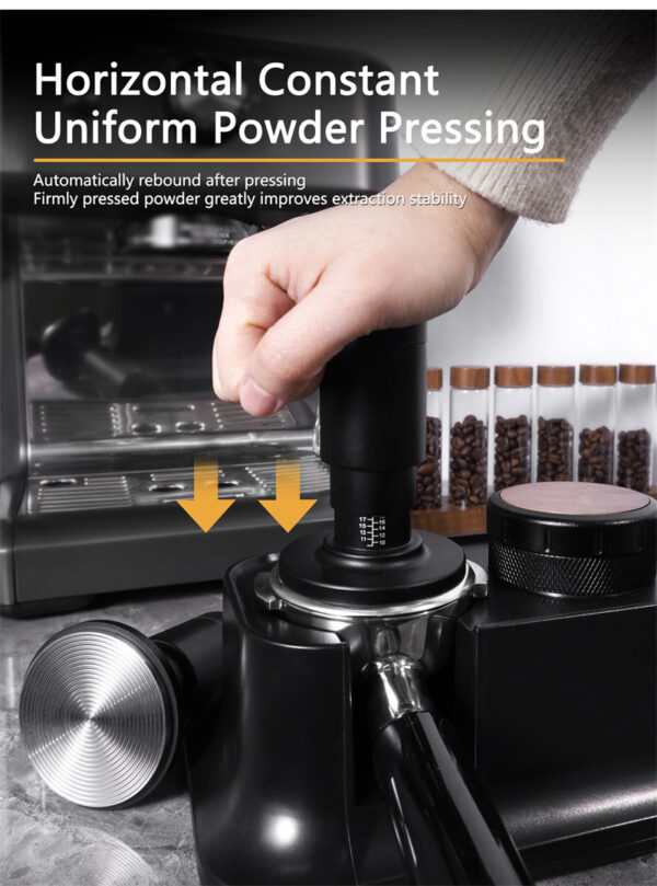 2-in-1 Spring-Loaded Coffee Tamper & WTD Tool - Image 7