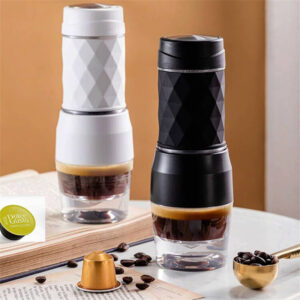 Travel Manually Portable Capsule Coffee Maker