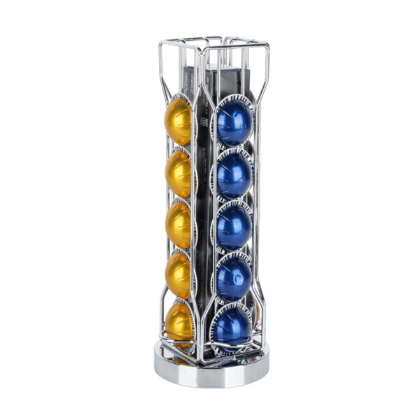 Rotating Coffee Pod Stand Tower for Vertuo 20 Capsules - Image 7